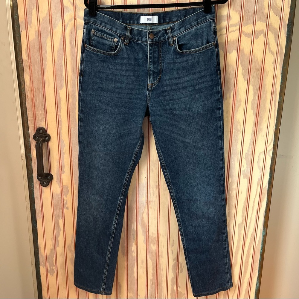 Spoke London Premium Denim Build A 33 Waist Straight Leg‎ Woman's Jeans